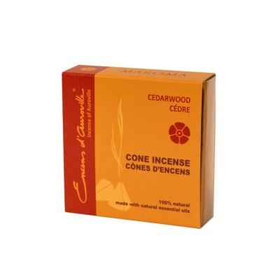 Cedarwood Encens d´Auroville kegels (5)